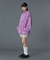 FADED FACE LABEL ANORAK SWEAT HOODIE