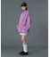 FADED FACE LABEL ANORAK SWEAT HOODIE