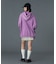FADED FACE LABEL ANORAK SWEAT HOODIE