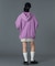 FADED FACE LABEL ANORAK SWEAT HOODIE
