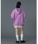 FADED FACE LABEL ANORAK SWEAT HOODIE