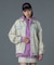 FADED FACE LABEL ANORAK SWEAT HOODIE