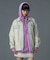 FADED FACE LABEL ANORAK SWEAT HOODIE