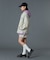 FADED FACE LABEL ANORAK SWEAT HOODIE