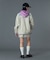 FADED FACE LABEL ANORAK SWEAT HOODIE