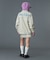 FADED FACE LABEL ANORAK SWEAT HOODIE
