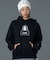 FACE PATCH SWEAT HOODIE