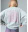 NEON BOX EMBROIDERED LOGO SWEAT TOP