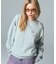 NEON BOX EMBROIDERED LOGO SWEAT TOP