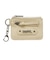 MILLS LOGO FAUX CROCO CARD CASE
