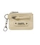 MILLS LOGO FAUX CROCO CARD CASE