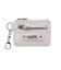MILLS LOGO FAUX CROCO CARD CASE