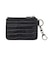 MILLS LOGO FAUX CROCO CARD CASE