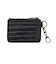 MILLS LOGO FAUX CROCO CARD CASE