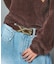 XG EMBLEM BUCKLE FAUX LEATHER BELT