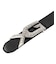 XG EMBLEM BUCKLE FAUX LEATHER BELT