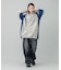 PANELED SWEAT ANORAK DRESS