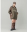 PANELED SWEAT ANORAK DRESS