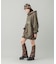 PANELED SWEAT ANORAK DRESS