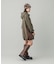PANELED SWEAT ANORAK DRESS