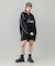 PANELED SWEAT ANORAK DRESS
