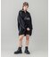 PANELED SWEAT ANORAK DRESS