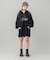 PANELED SWEAT ANORAK DRESS