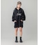 PANELED SWEAT ANORAK DRESS
