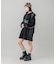 PANELED SWEAT ANORAK DRESS