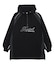 PANELED SWEAT ANORAK DRESS