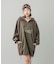 PANELED SWEAT ANORAK DRESS