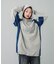PANELED SWEAT ANORAK DRESS
