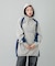 PANELED SWEAT ANORAK DRESS