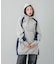PANELED SWEAT ANORAK DRESS