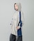 PANELED SWEAT ANORAK DRESS