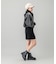 RIB HOODIE DRESS