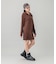 RIB HOODIE DRESS