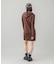 RIB HOODIE DRESS