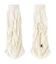 GATHERED LACE UP LEG WARMER