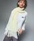 RUBBER PATCH KNIT SCARF