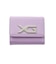 XG EMBLEM BUCKLE FAUX LEATHER MINI WALLET