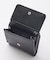 XG EMBLEM BUCKLE FAUX LEATHER MINI WALLET
