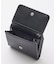 XG EMBLEM BUCKLE FAUX LEATHER MINI WALLET