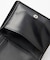 XG EMBLEM BUCKLE FAUX LEATHER MINI WALLET