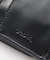 XG EMBLEM BUCKLE FAUX LEATHER MINI WALLET