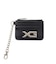 XG EMBLEM BUCKLE FAUX LEATHER CARD CASE