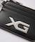 XG EMBLEM BUCKLE FAUX LEATHER CARD CASE