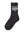 HEART SCRIPT LOGO RIB SOCKS