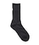 HEART SCRIPT LOGO RIB SOCKS