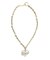 HEART SCRIPT LOGO CHAIN NECKLACE